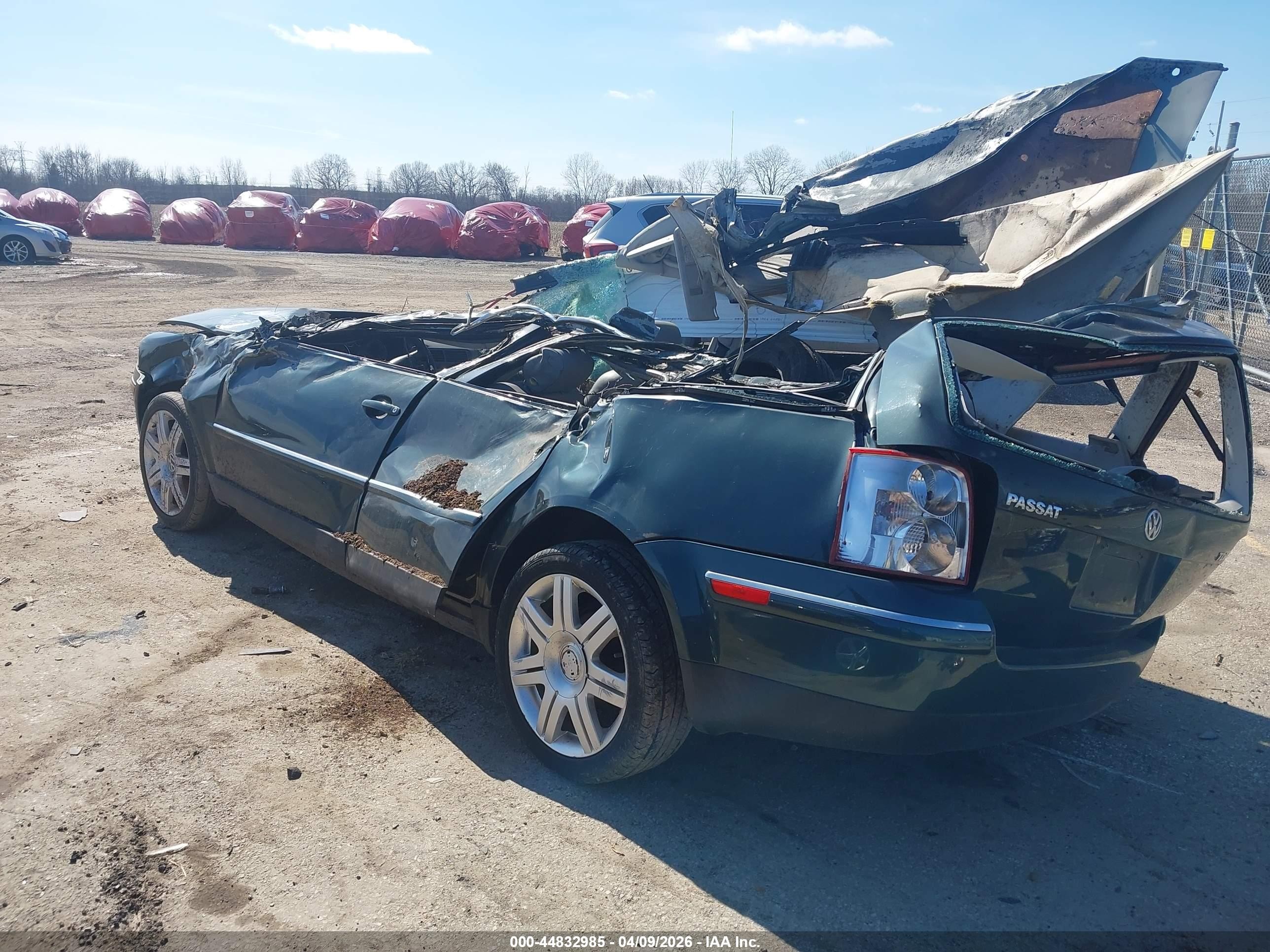 2005 Volkswagen Passat Gls Tdi Green vin: WVWCE63B65E125027