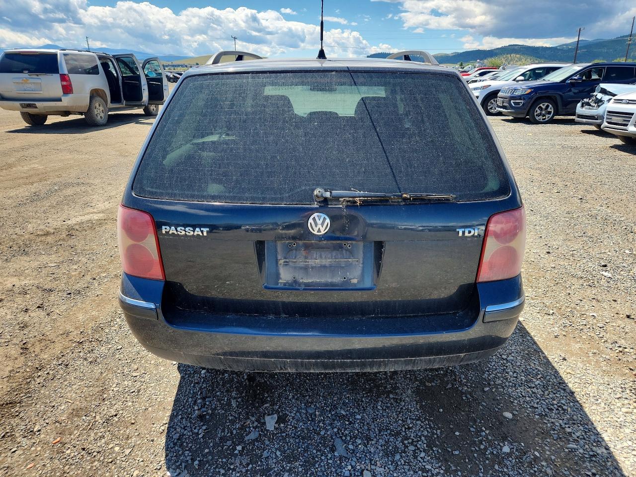 2008 Volkswagen Passat Gls Tdi Blue vin: WVWCE63B95E117519