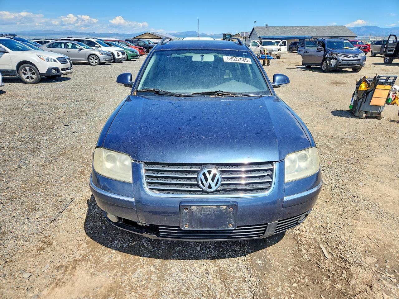 2008 Volkswagen Passat Gls Tdi Blue vin: WVWCE63B95E117519