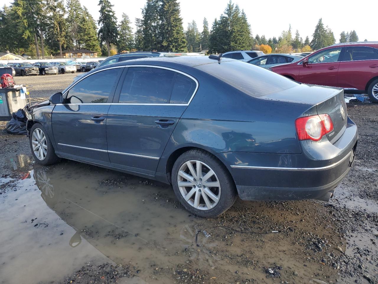 2006 Volkswagen Passat 3.6l Sport Синий vin: WVWCU73C36P089112