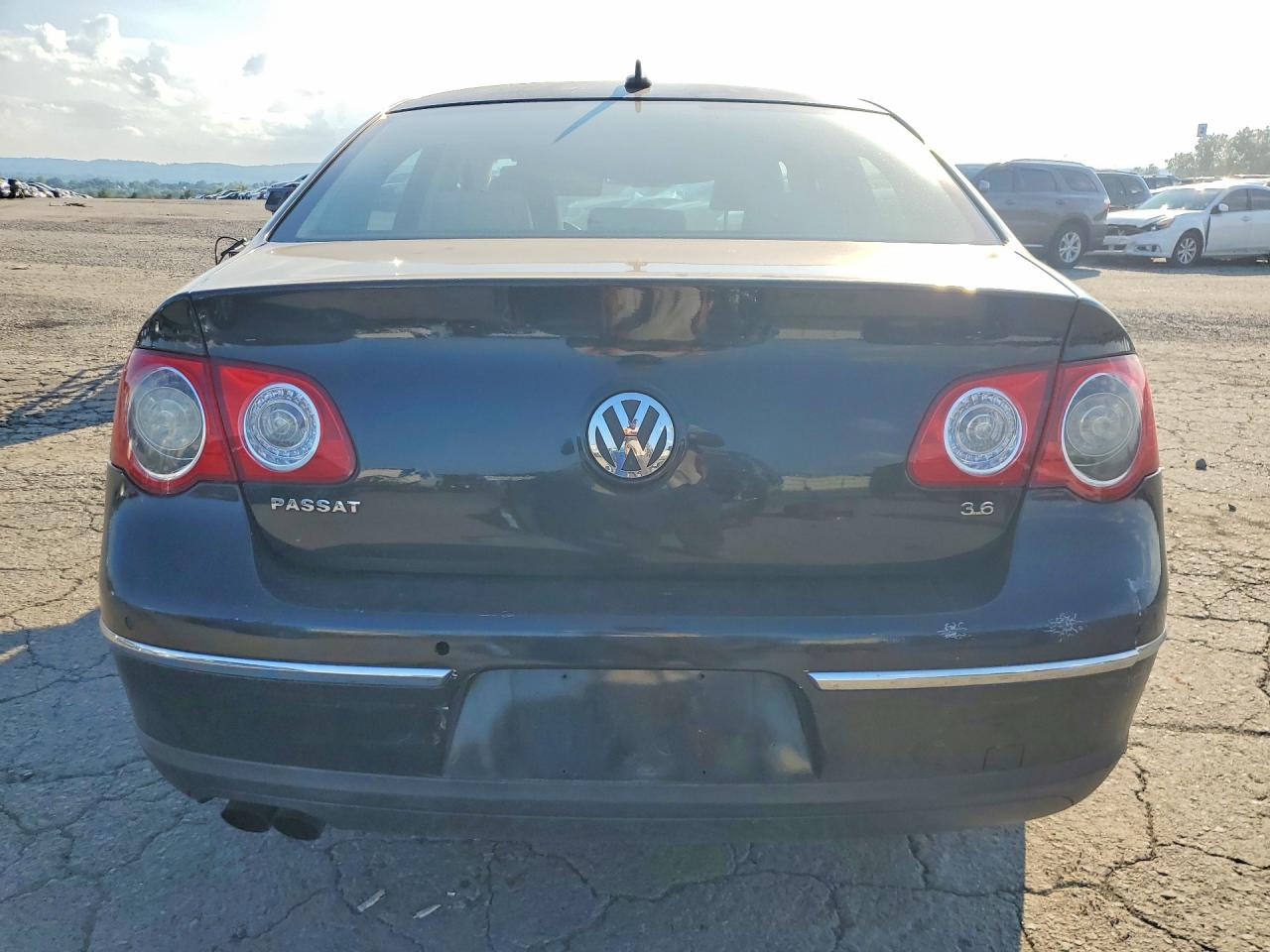 2008 Volkswagen Passat Vr6 Black vin: WVWCU73C68P037699