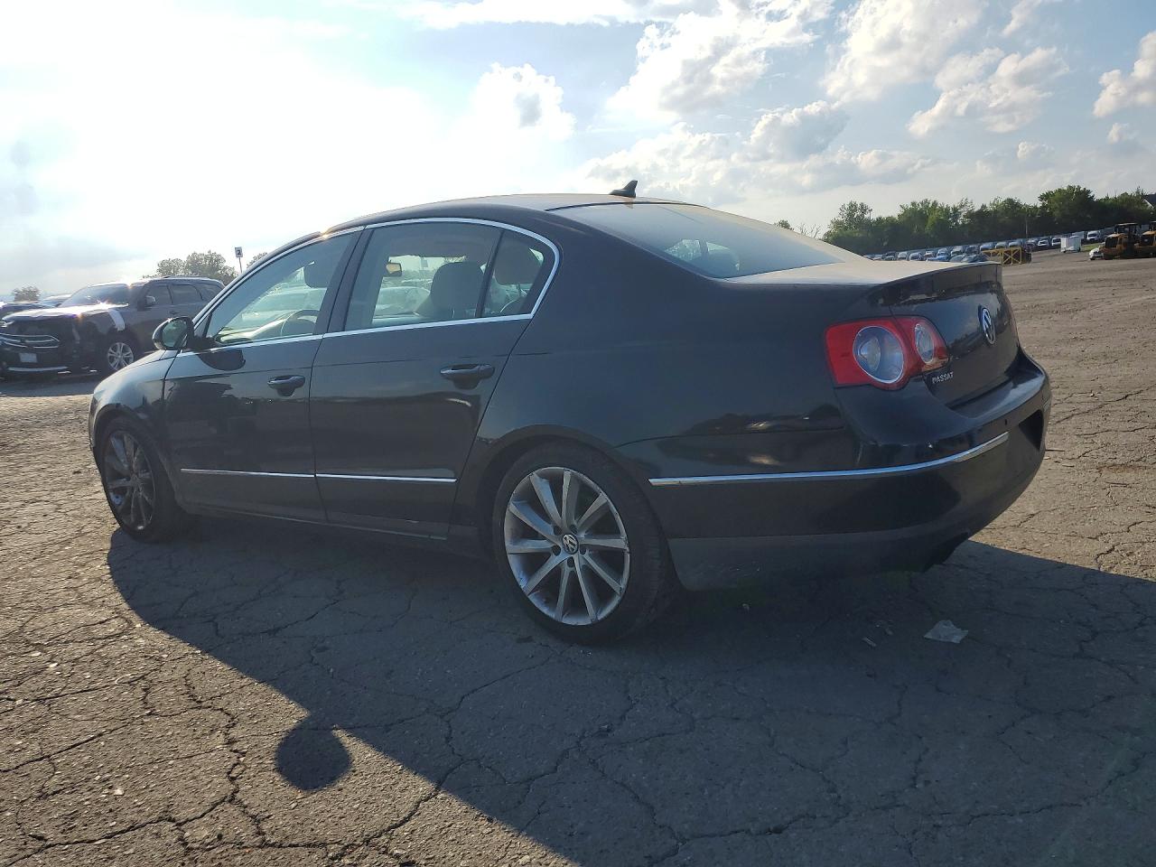 2008 Volkswagen Passat Vr6 Black vin: WVWCU73C68P037699