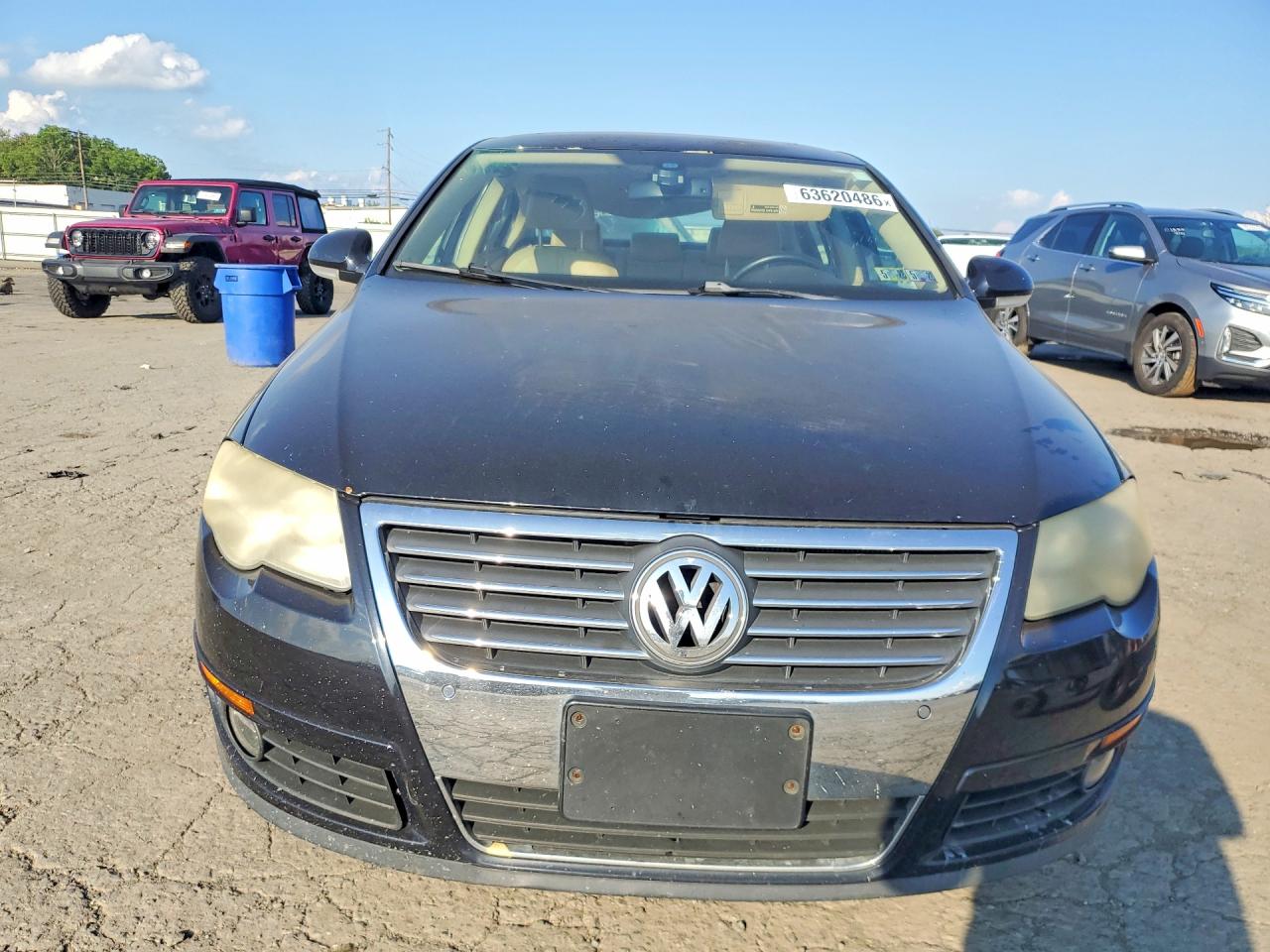 2008 Volkswagen Passat Vr6 Black vin: WVWCU73C68P037699