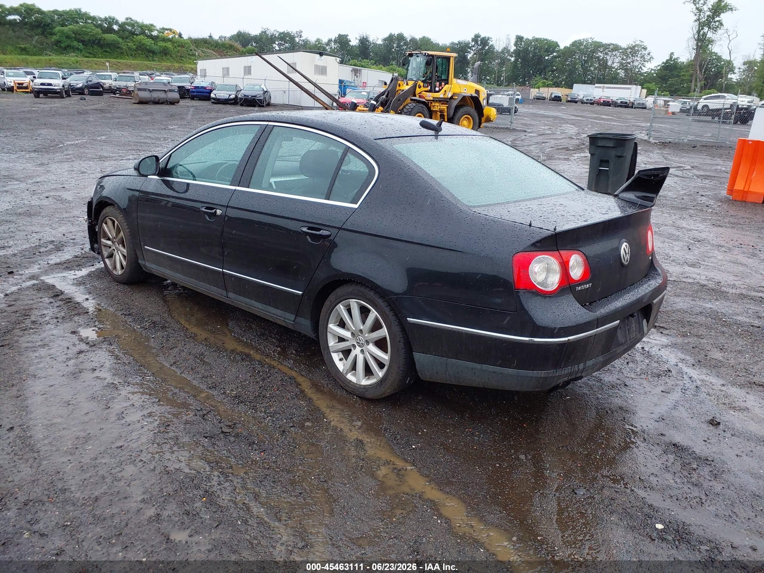 2006 Volkswagen Passat 3.6 Black vin: WVWCU73C86P083449