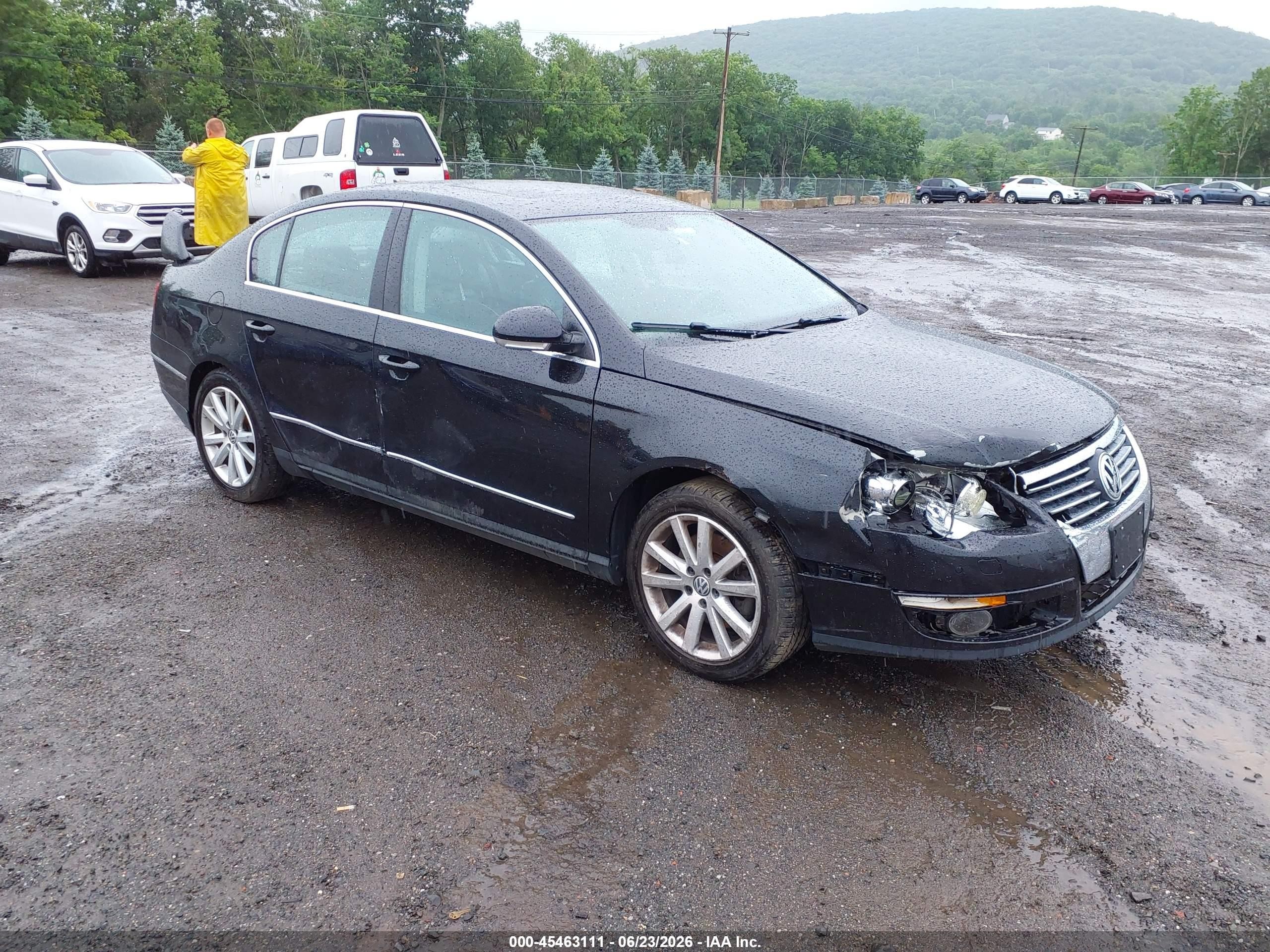 2006 Volkswagen Passat 3.6 Black vin: WVWCU73C86P083449