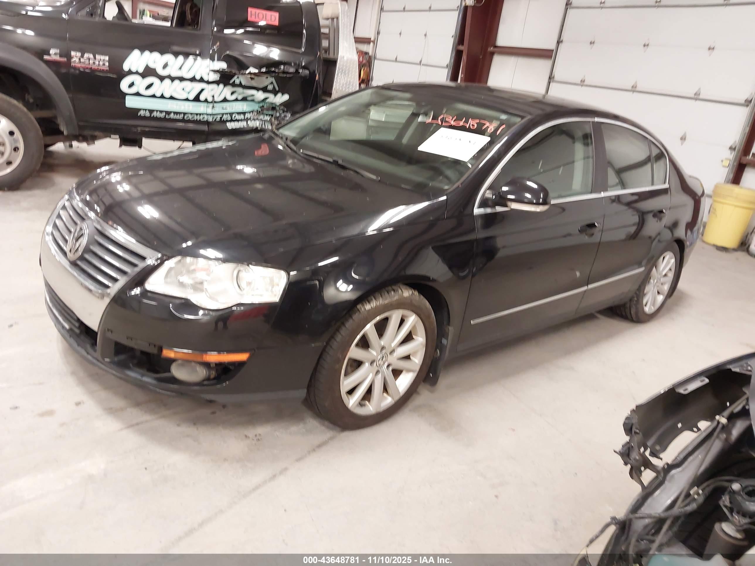 2006 Volkswagen Passat 3.6 Black vin: WVWCU93C56P087955