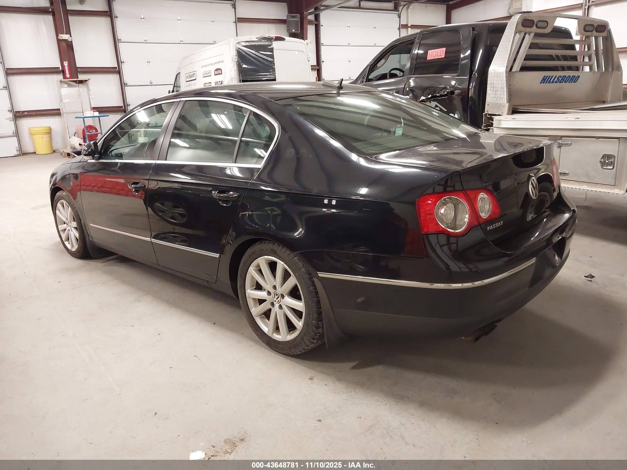 2006 Volkswagen Passat 3.6 Black vin: WVWCU93C56P087955