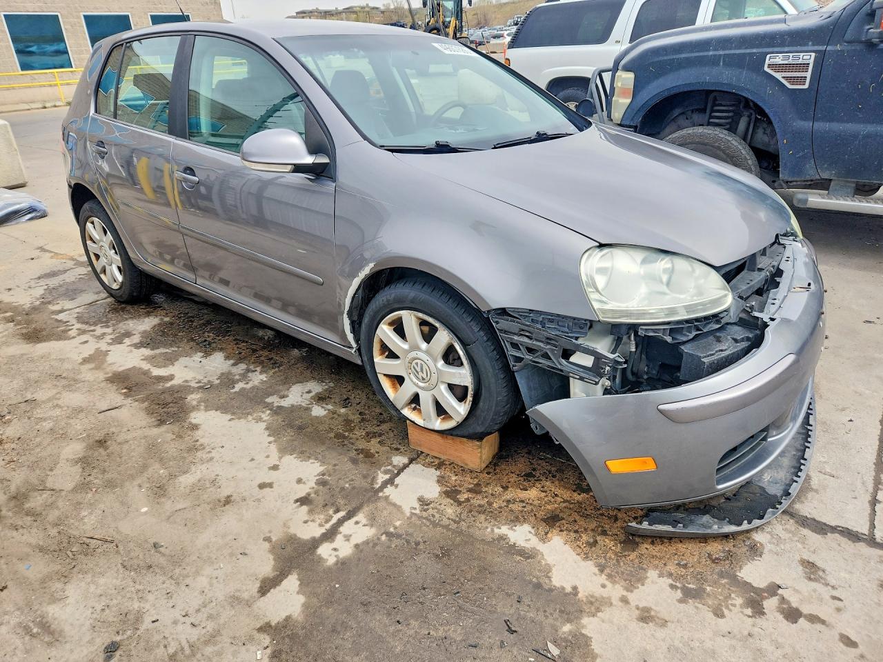2009 Volkswagen Rabbit Gray vin: WVWDA71K09W089103