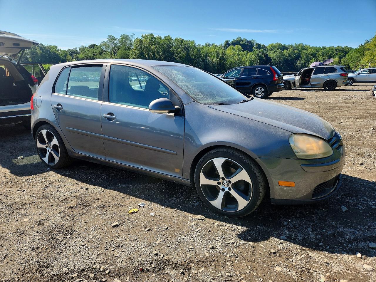 2008 Volkswagen Rabbit Gray vin: WVWDA71K18W122799
