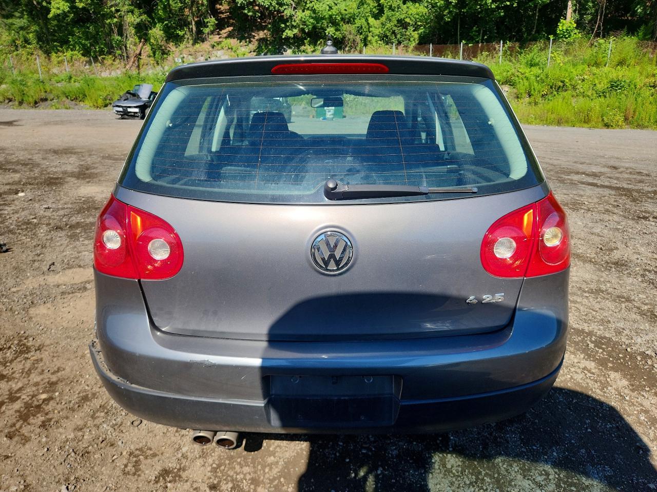 2008 Volkswagen Rabbit Gray vin: WVWDA71K18W122799