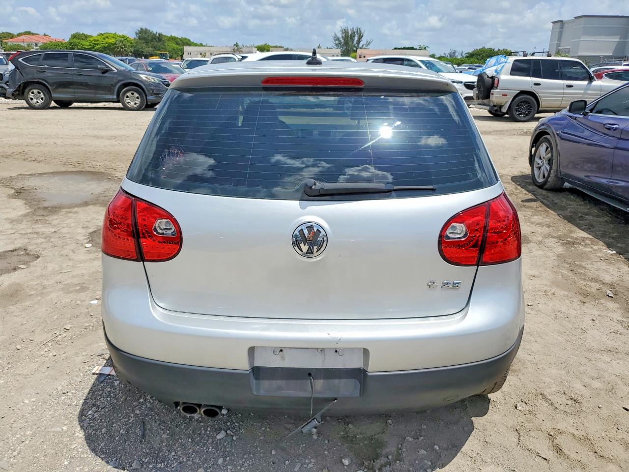 2009 Volkswagen Rabbit Серебряный vin: WVWDA71K19W145792