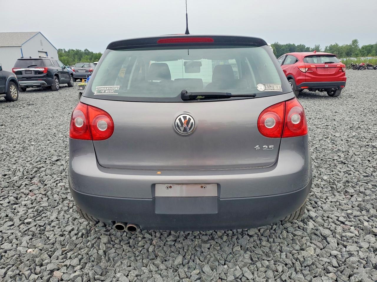 2009 Volkswagen Rabbit Charcoal vin: WVWDA71K29W141783