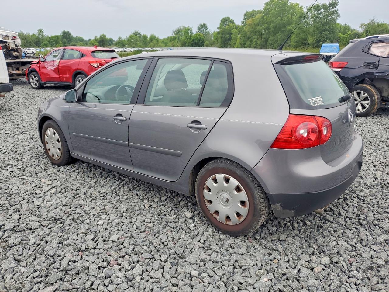 2009 Volkswagen Rabbit Charcoal vin: WVWDA71K29W141783