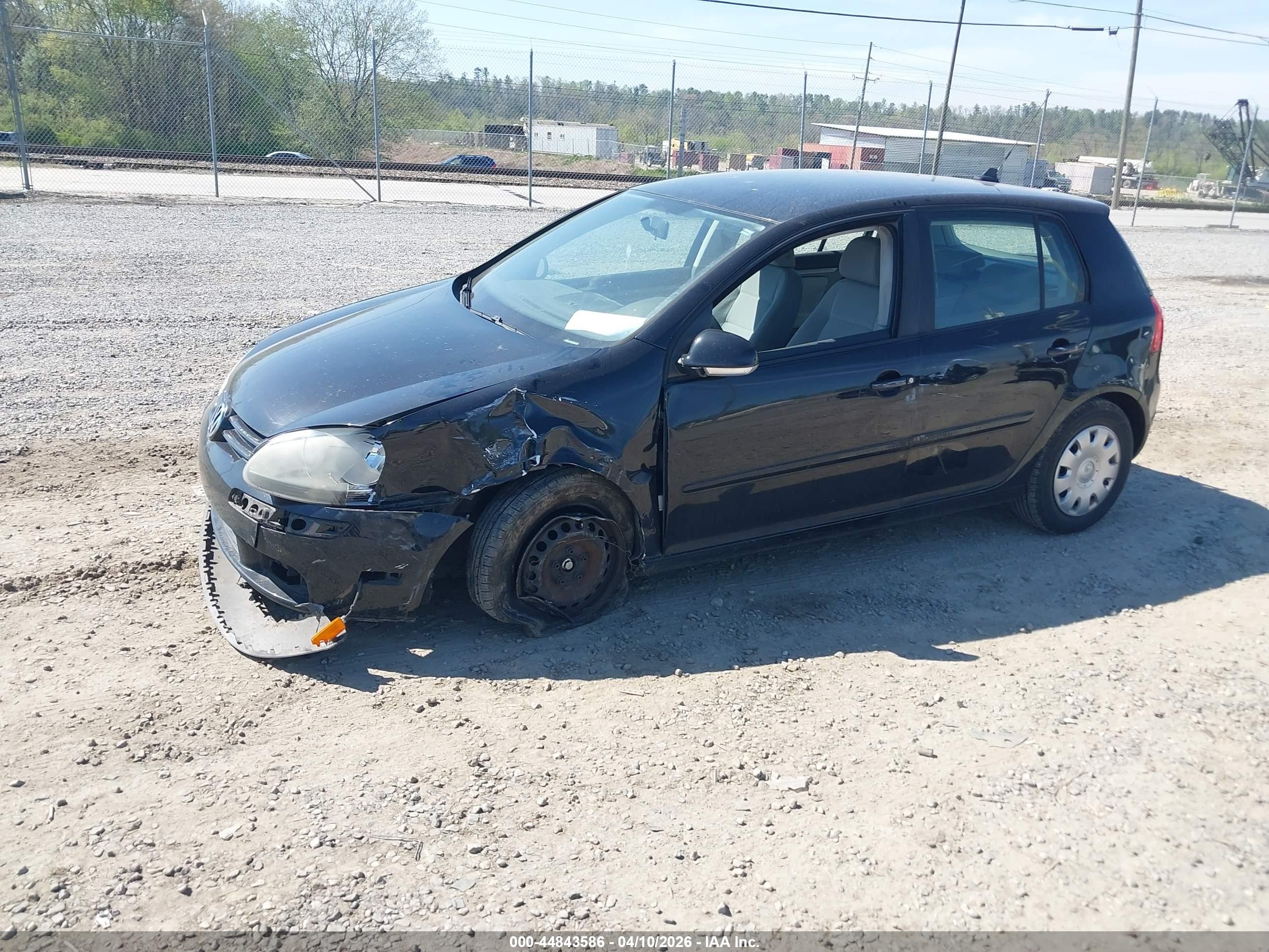 2008 Volkswagen Rabbit S Black vin: WVWDA71K38W243401