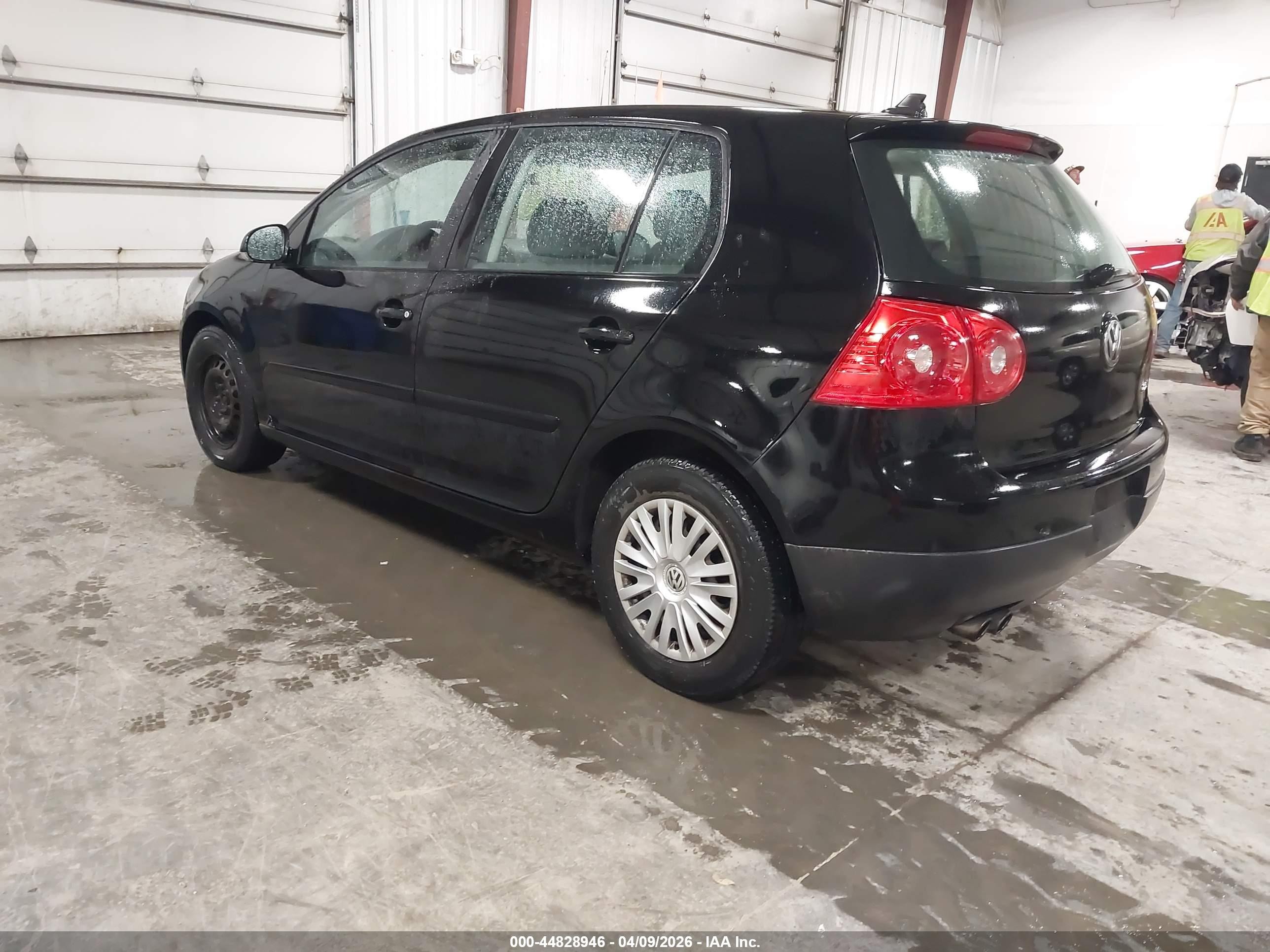 2009 Volkswagen Rabbit S Black vin: WVWDA71K49W146418