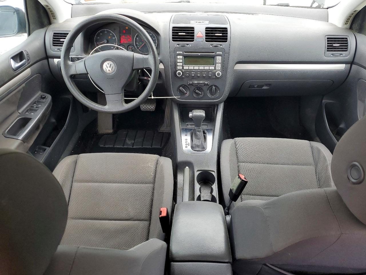 2009 Volkswagen Rabbit Black vin: WVWDA71K79W080012
