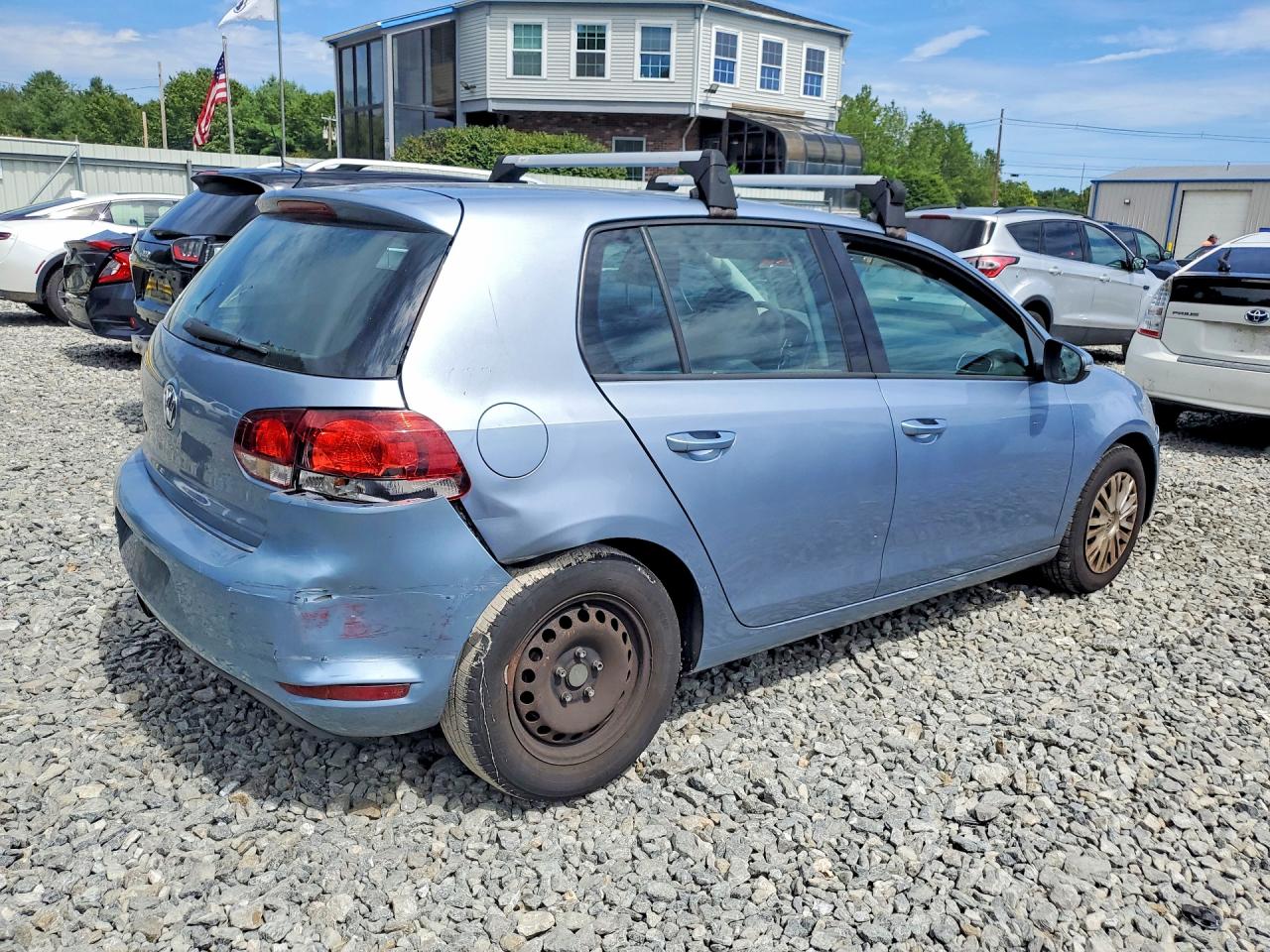 2011 Volkswagen Golf Blue vin: WVWDA7AJ1BW264486