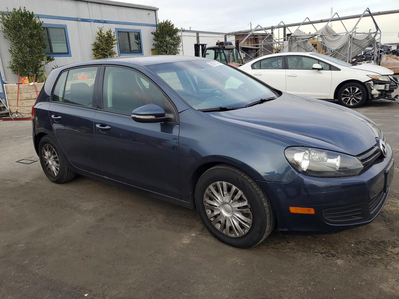 2011 Volkswagen Golf Blue vin: WVWDA7AJ3BW036747