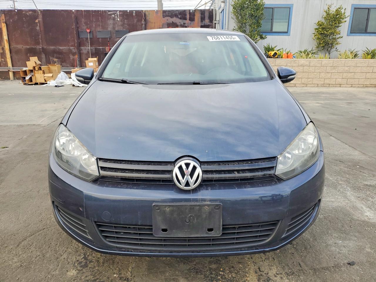 2011 Volkswagen Golf Blue vin: WVWDA7AJ3BW036747