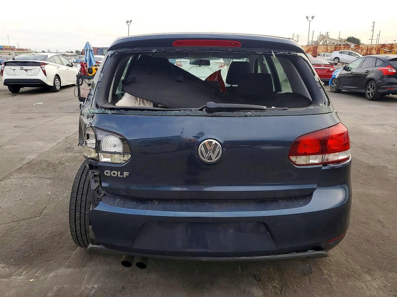 2011 Volkswagen Golf Blue vin: WVWDA7AJ3BW036747