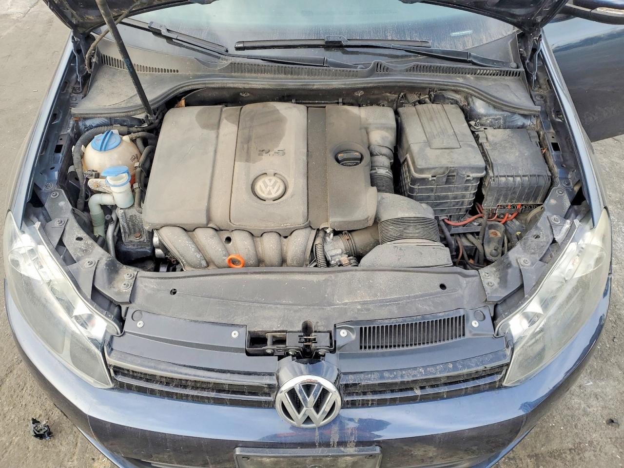 2011 Volkswagen Golf Blue vin: WVWDA7AJ3BW036747