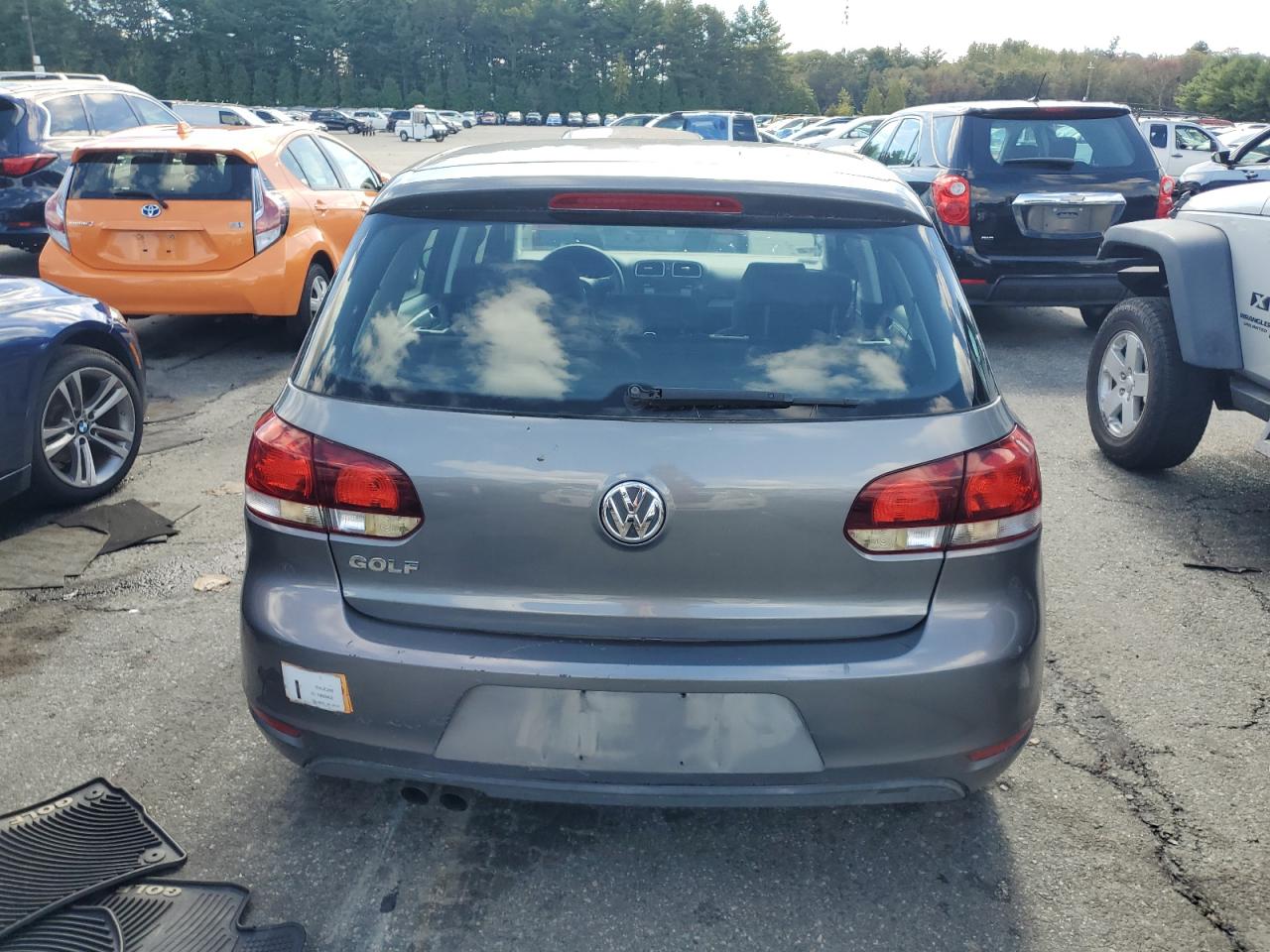 2010 Volkswagen Golf Gray vin: WVWDA7AJ4AW095739