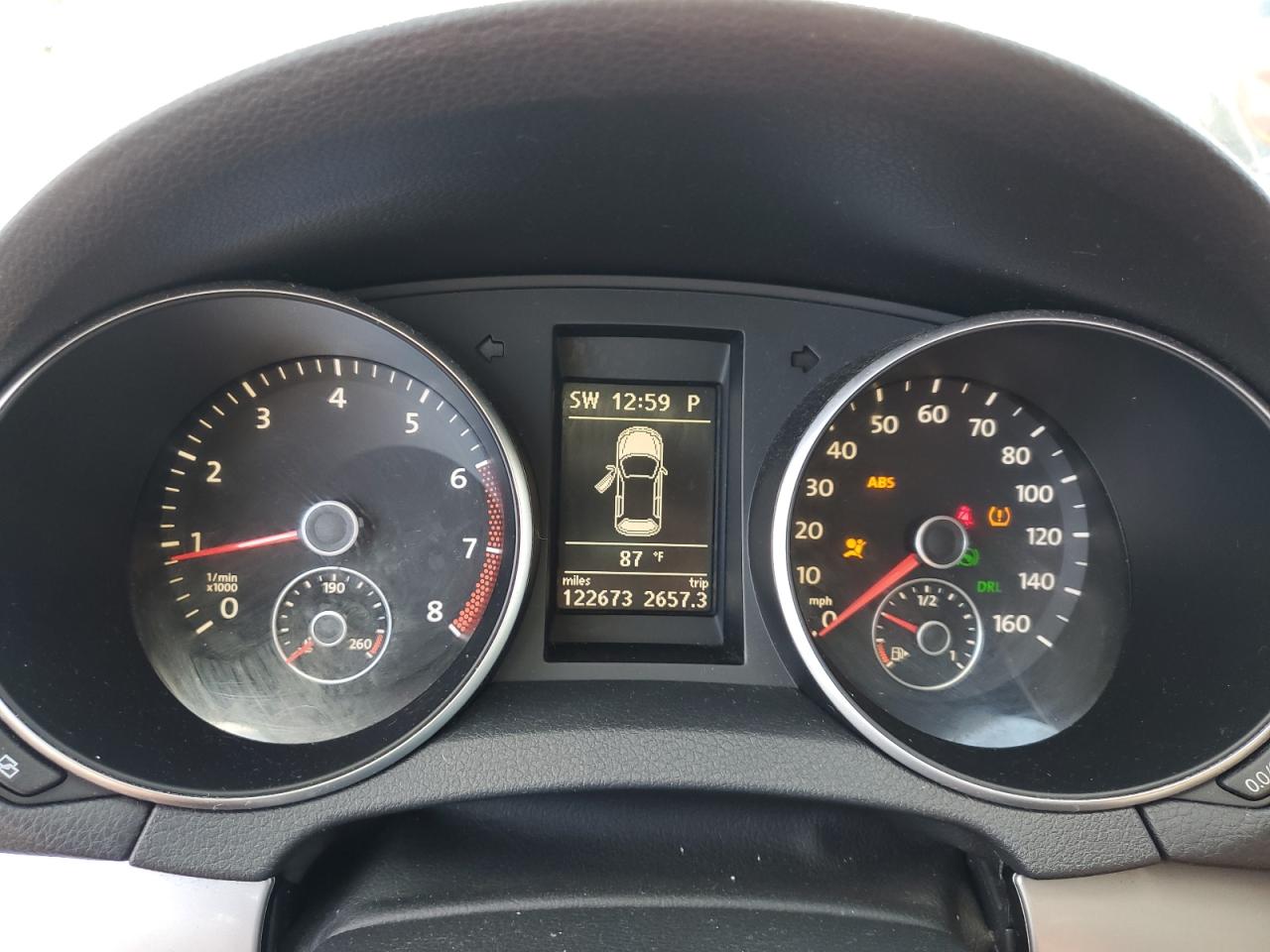 2010 Volkswagen Golf Gray vin: WVWDA7AJ4AW095739