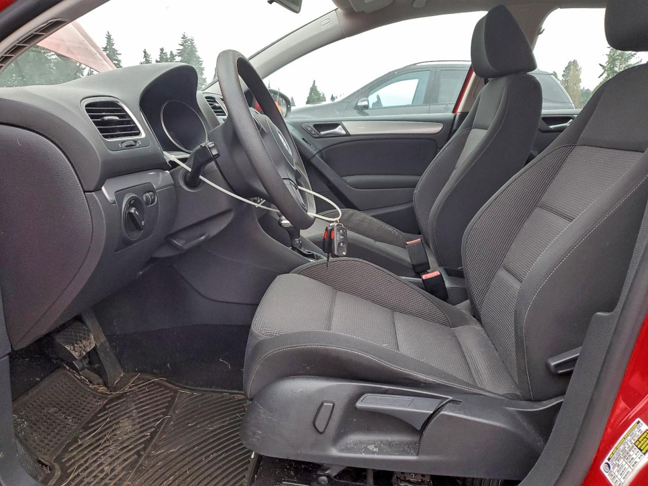 2010 Volkswagen Golf Красный vin: WVWDA7AJ4AW340166