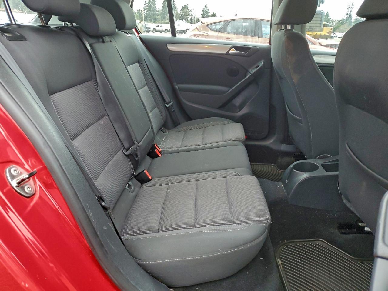 2010 Volkswagen Golf Красный vin: WVWDA7AJ4AW340166