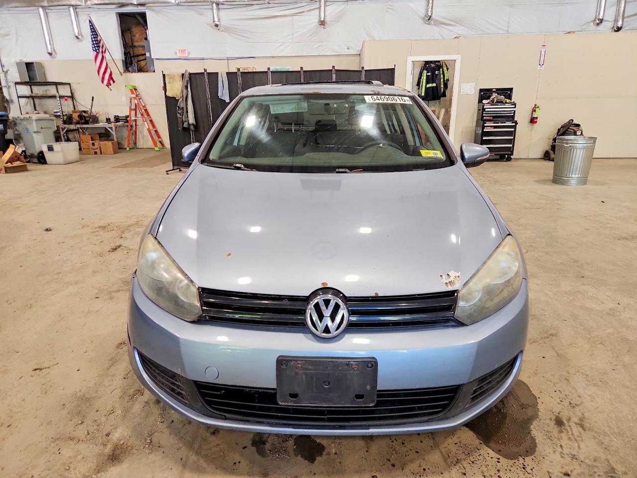 2011 Volkswagen Golf Синий vin: WVWDA7AJ4BW029127