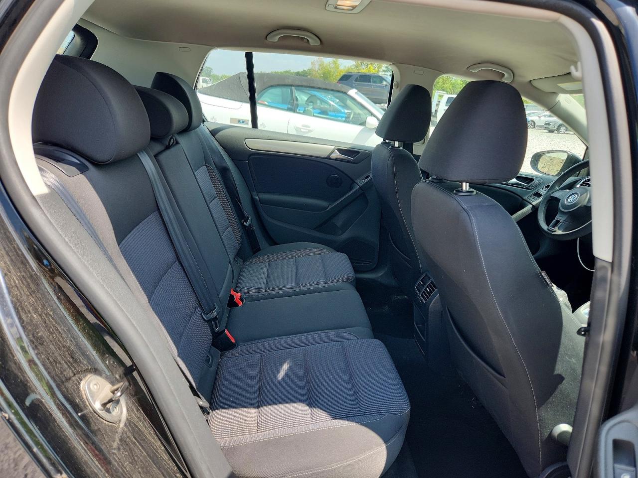 2012 Volkswagen Golf Black vin: WVWDA7AJ4CW284247