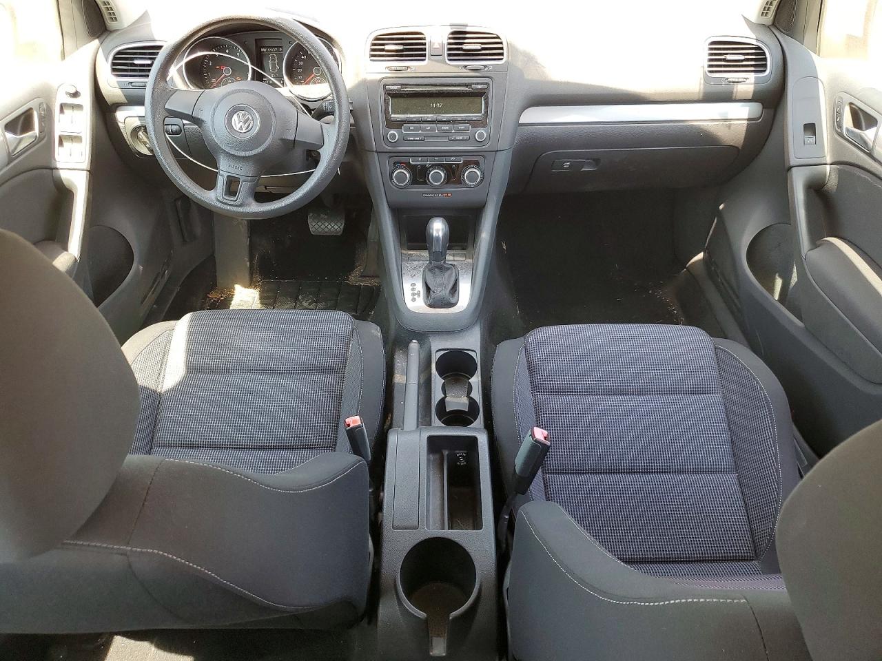 2012 Volkswagen Golf Silver vin: WVWDA7AJ4CW286645