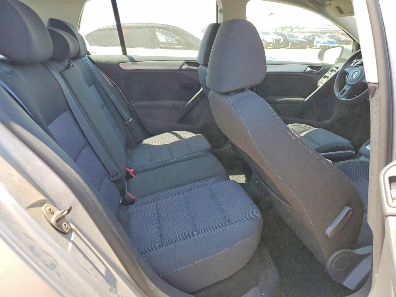 2012 Volkswagen Golf Silver vin: WVWDA7AJ4CW286645