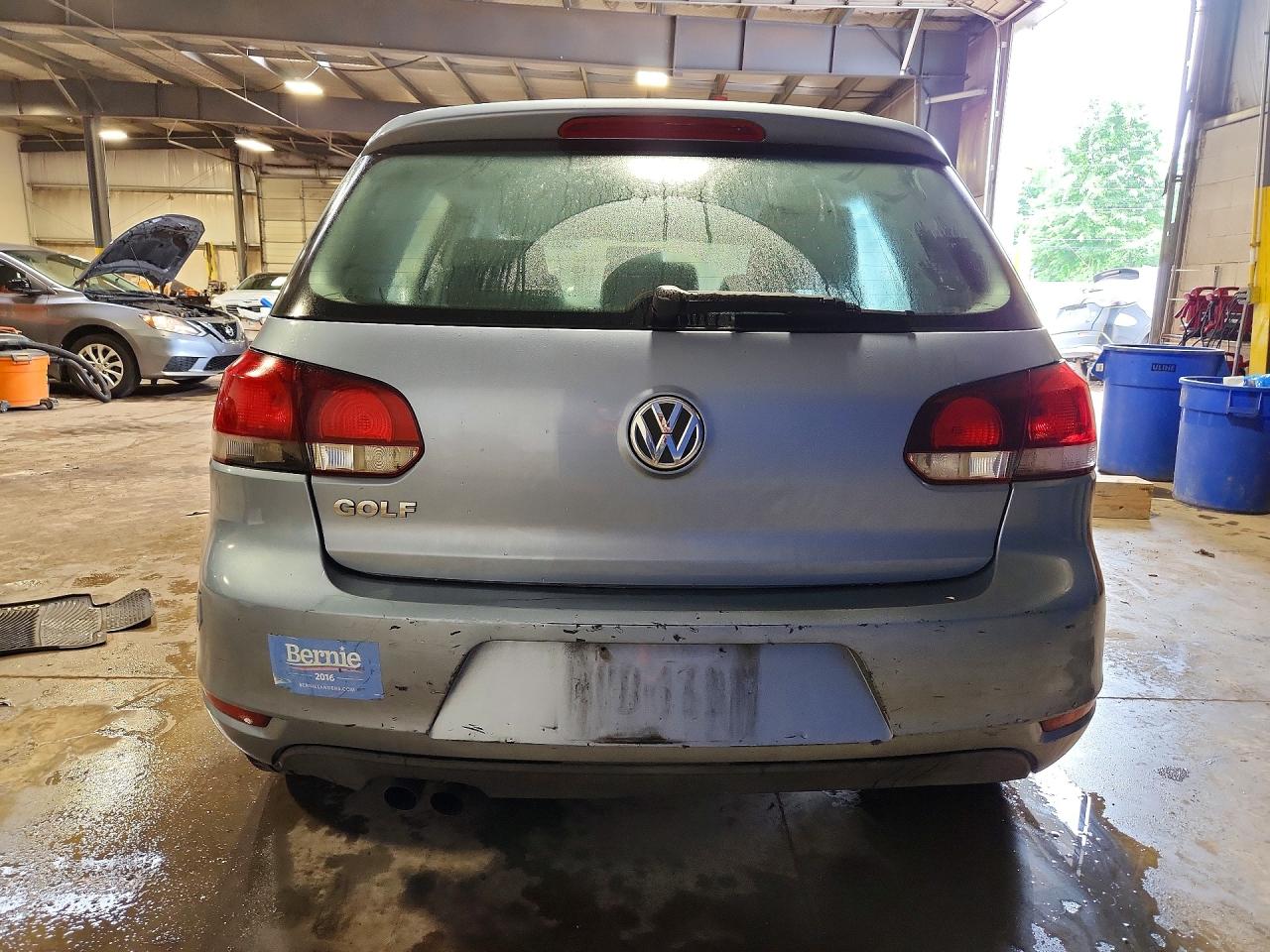 2011 Volkswagen Golf Blue vin: WVWDA7AJ5BW013793
