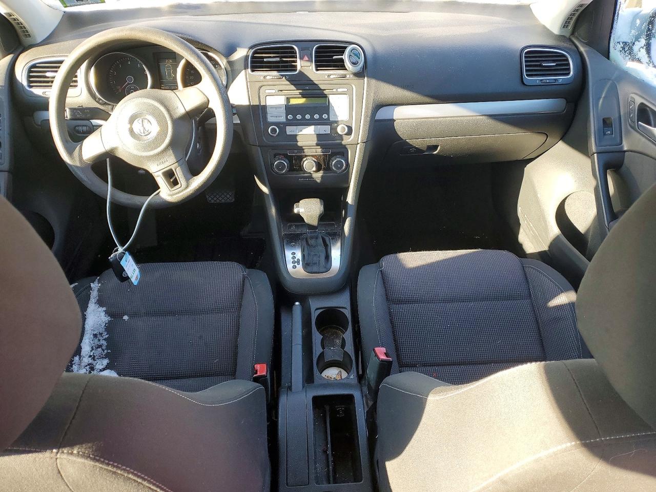 2010 Volkswagen Golf Серебряный vin: WVWDA7AJ6AW095855