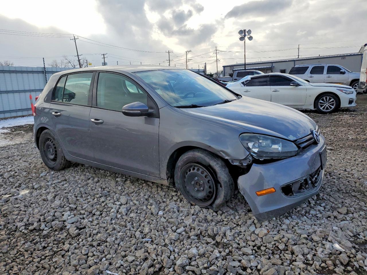 2010 Volkswagen Golf Серый vin: WVWDA7AJ6AW097556