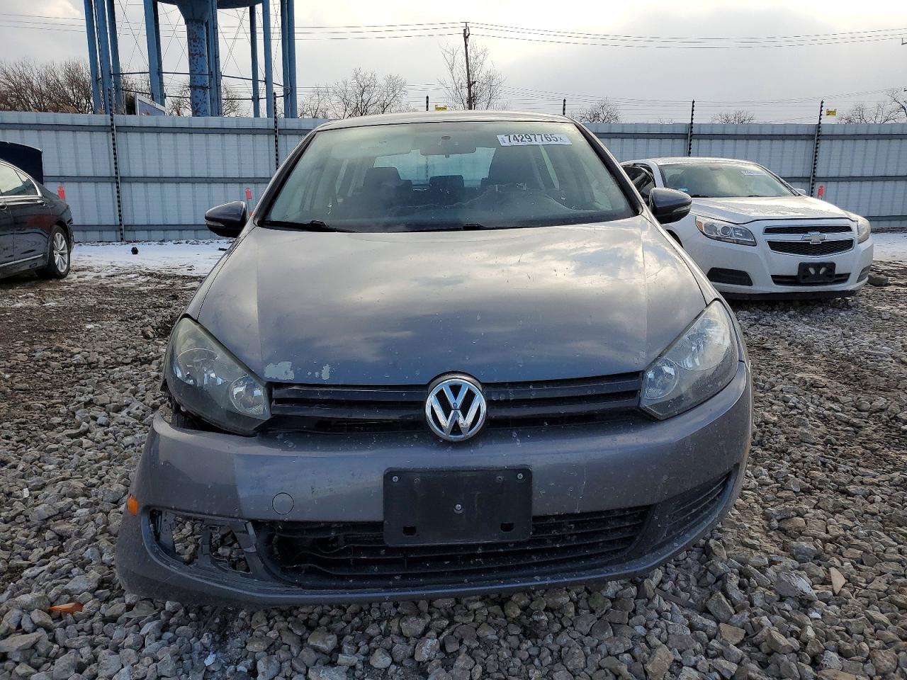 2010 Volkswagen Golf Серый vin: WVWDA7AJ6AW097556