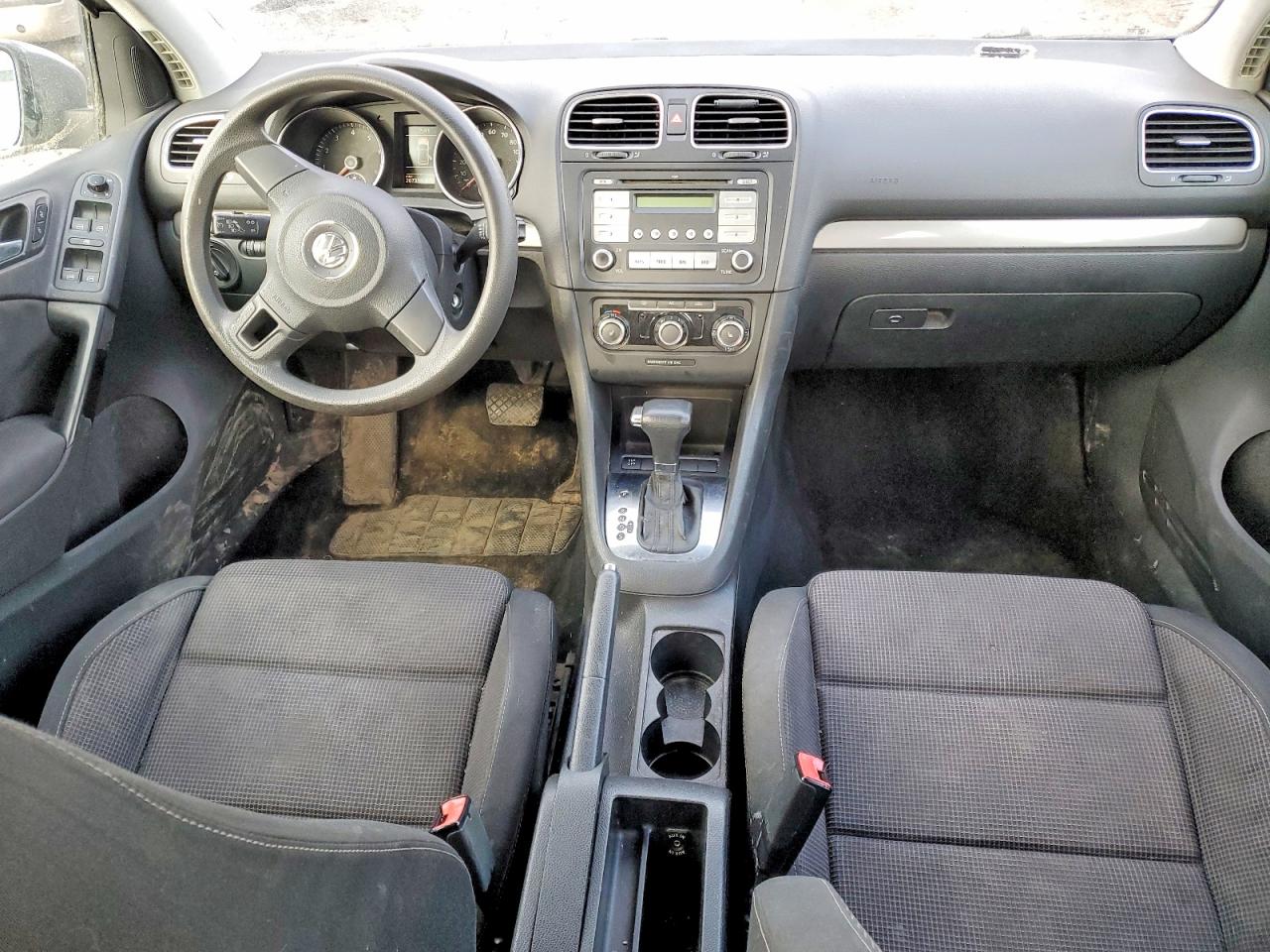 2010 Volkswagen Golf Серый vin: WVWDA7AJ6AW097556