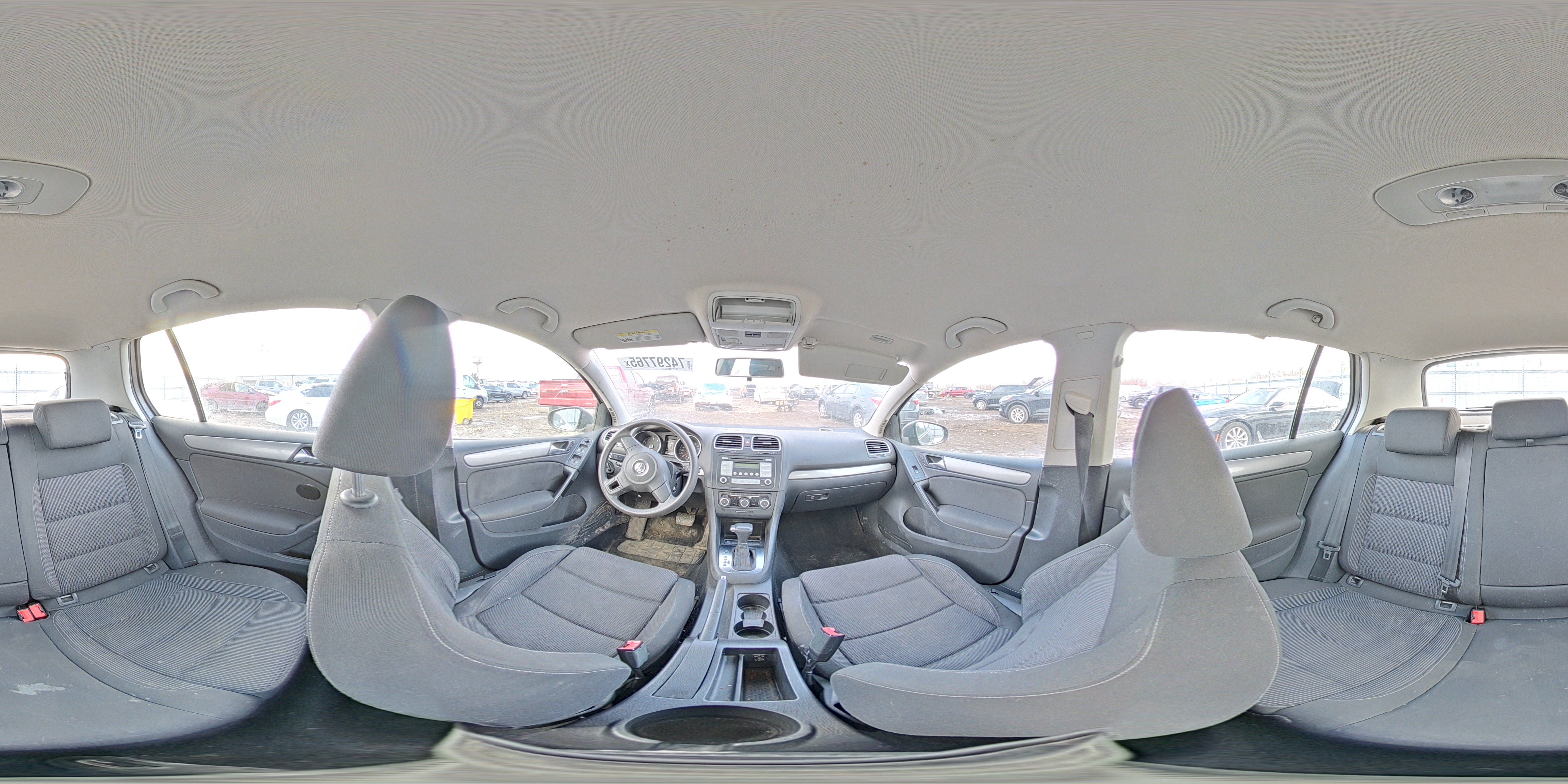 2010 Volkswagen Golf Серый vin: WVWDA7AJ6AW097556