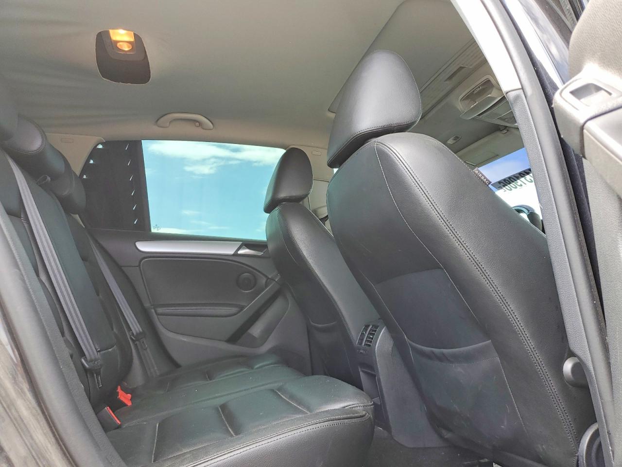 2012 Volkswagen Golf Black vin: WVWDA7AJ6CW339426