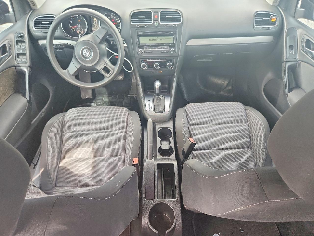 2011 Volkswagen Golf Black vin: WVWDA7AJ9BW208649