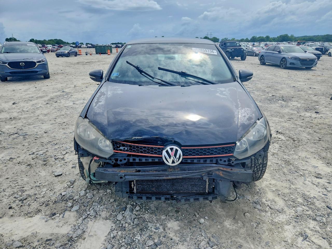 2011 Volkswagen Golf Black vin: WVWDA7AJ9BW208649