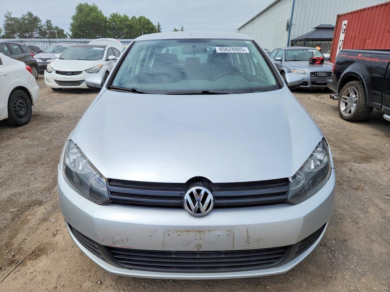 2013 Volkswagen Golf Серебряный vin: WVWDA7AJ9DW119117
