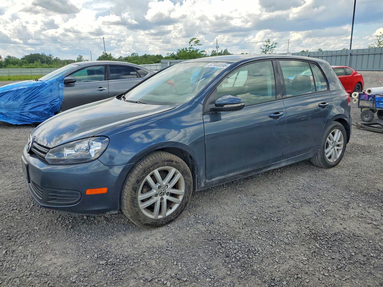 2011 Volkswagen Golf Blue vin: WVWDA7AJXBW336656