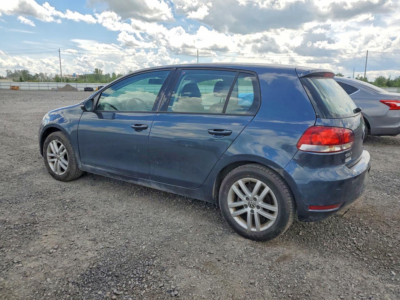2011 Volkswagen Golf Blue vin: WVWDA7AJXBW336656