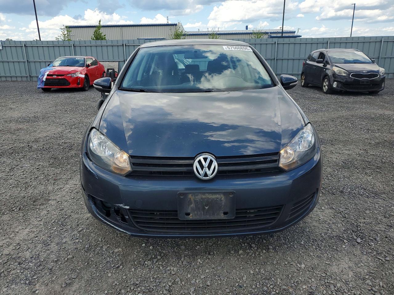 2011 Volkswagen Golf Blue vin: WVWDA7AJXBW336656