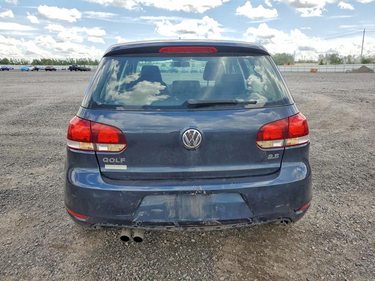 2011 Volkswagen Golf Blue vin: WVWDA7AJXBW336656