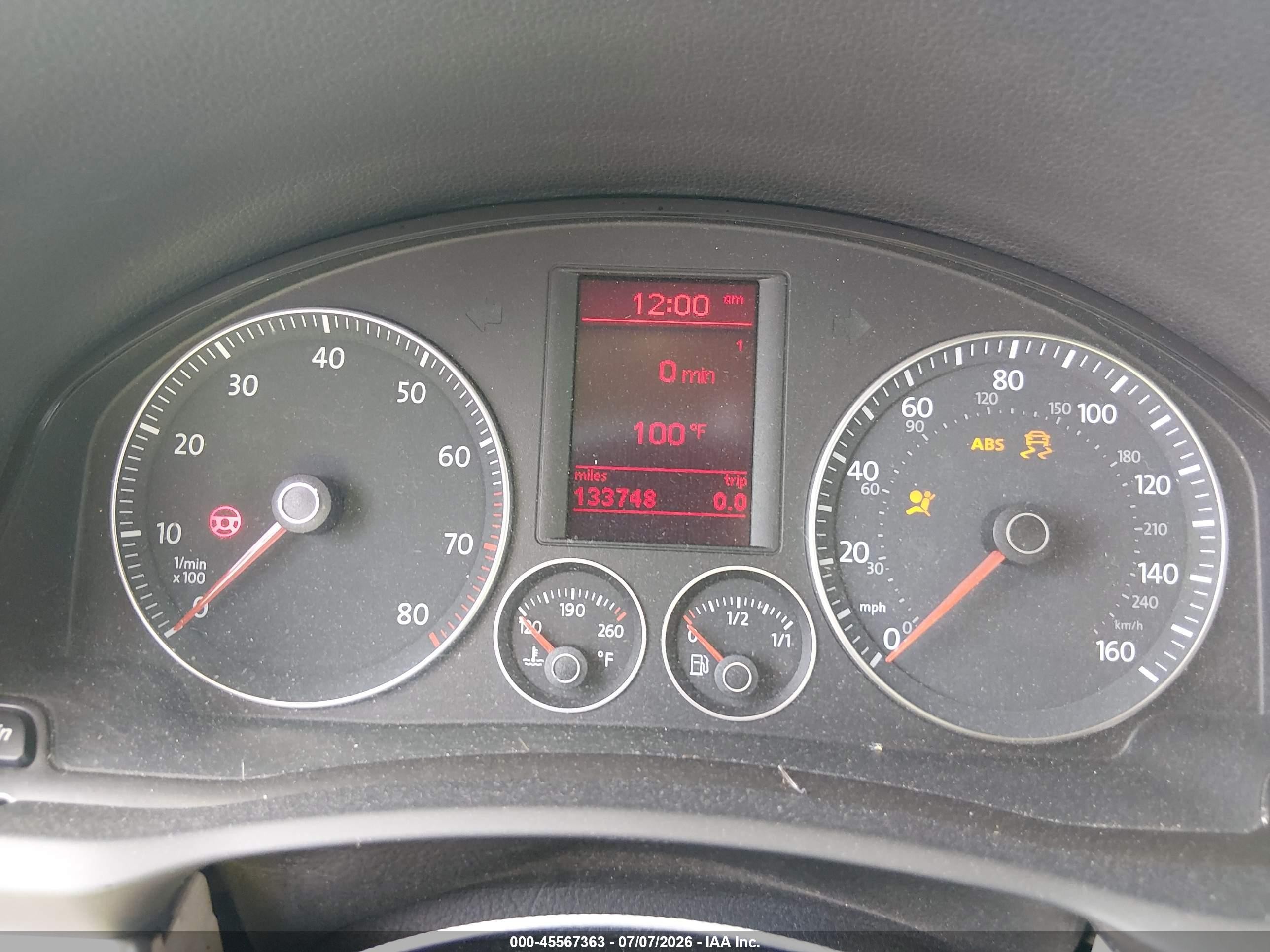 2007 Volkswagen Eos 3.2l Black vin: WVWDB71F77V034294