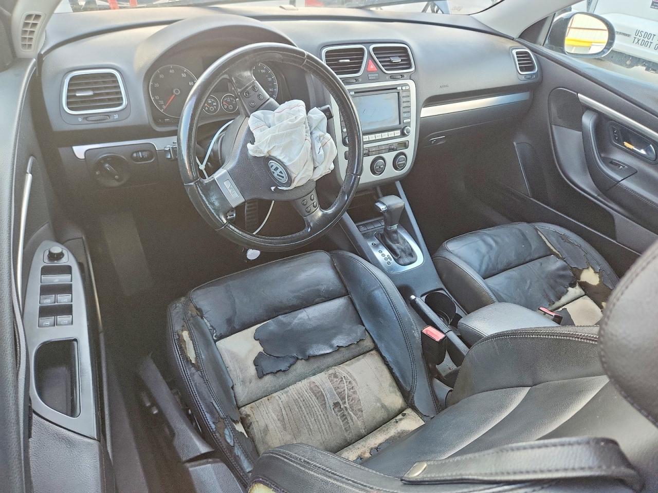 2007 Volkswagen Eos 3.2l Sport Black vin: WVWDB71F87V041285