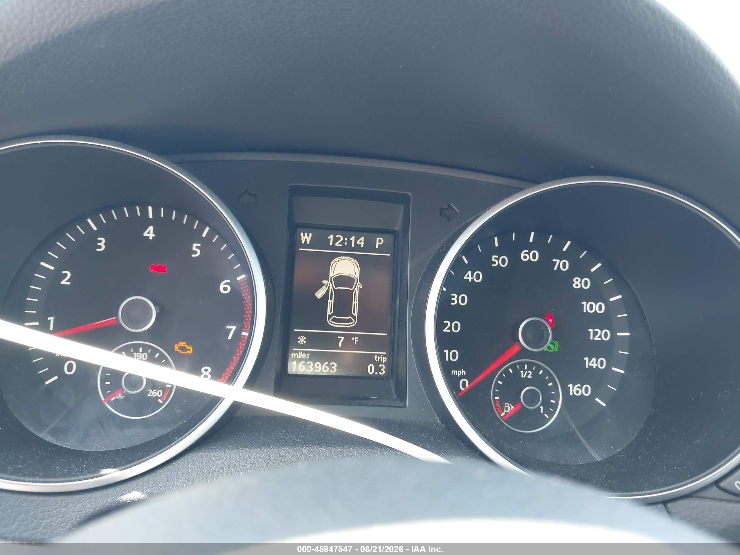2012 Volkswagen Golf 2.5l 4-door Серый vin: WVWDB7AJ0CW249766